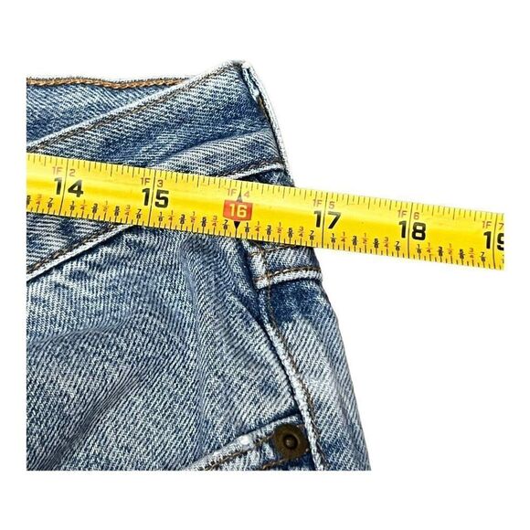 Lucky Brand Dungarees By Gene Montesano Jeans Relaxed Fit Shorter Length 34 READ - Picture 8 of 9